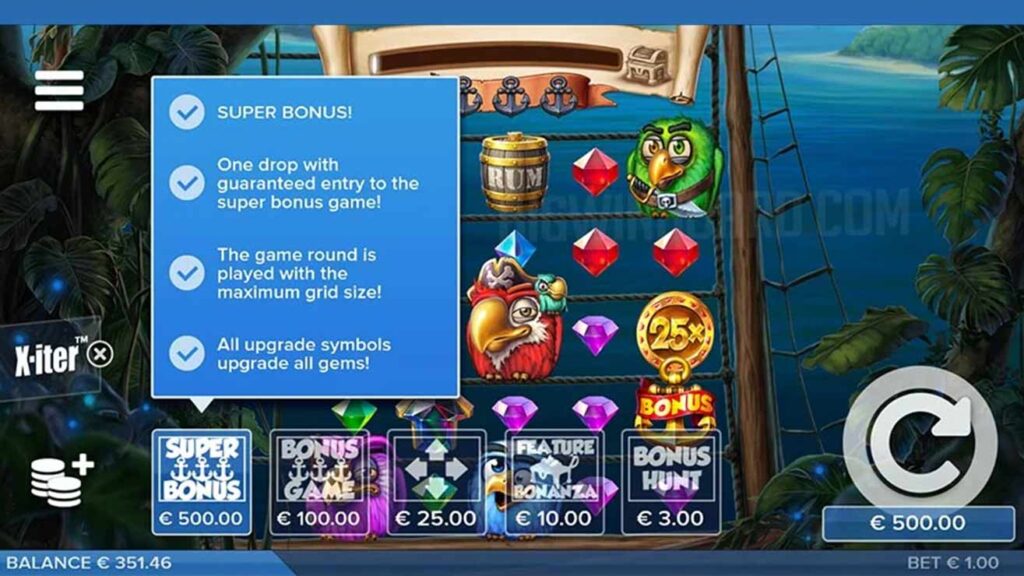 Pirots the classic fun slot from ELK Studios super bonus buy