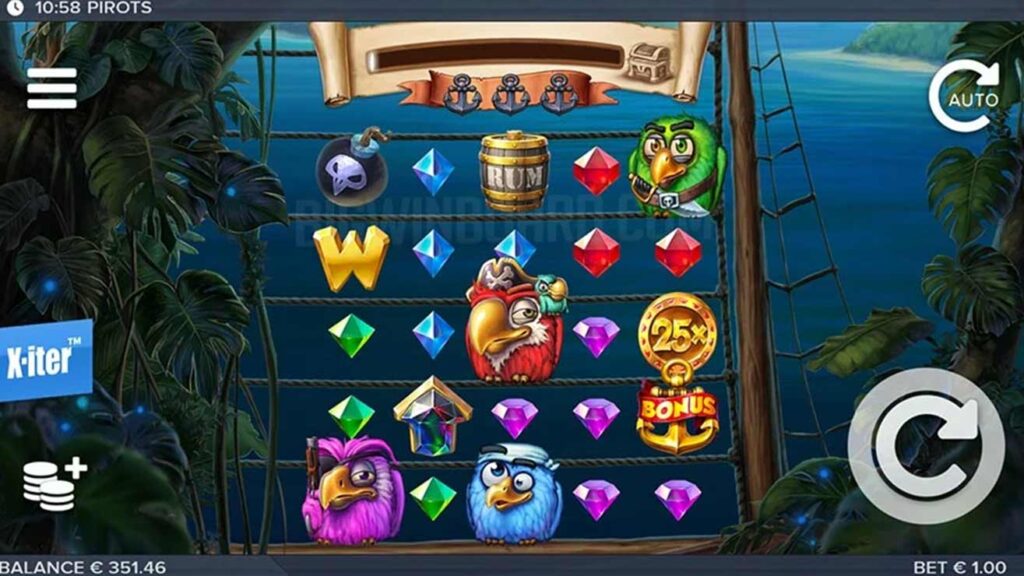 Pirots the classic fun slot from ELK Studios game Play 2