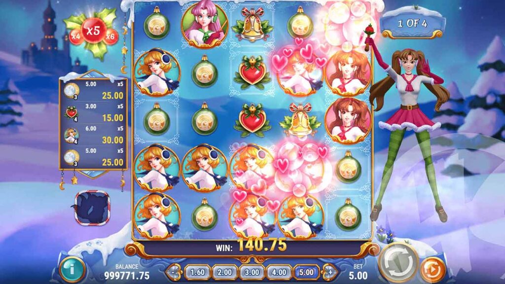 Moon-Princess-Christmas-Kingdom-Game-Play Win